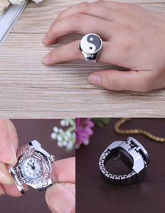 Yin & Yang Finger Ring Watch - Outletorama