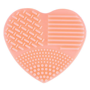 Colorful Heart Shape Clean Make up Brush Cleaning Tool - Outletorama