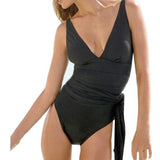 Push-up Black Swim Dress - Outletorama