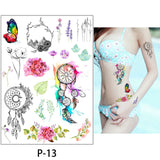 Body Art Tattoo Design Temporary Tattoo Sticker - Outletorama