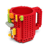 1Pc 12oz Build-On Brick Mug Lego Cup - Outletorama