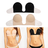 Silicone Gel Invisible Bra Self-adhesive Stick On Push Up Strapless Backless - Outletorama