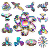 Rainbow Hand Fidget Spinner  For Kids Autism ADHD Anxiety Stress Relief Focus Toy - Outletorama