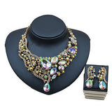 Exquisite Jewelry Set Necklace Earrings - Outletorama