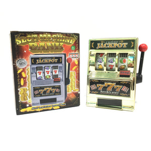 Casino Jackpot Slot Machine Piggy Bank - Outletorama