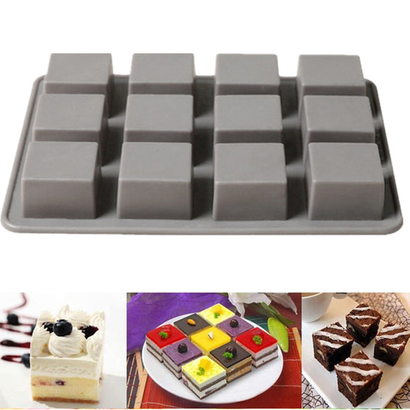 Square Silicone Cake or Brownie Mold - Outletorama