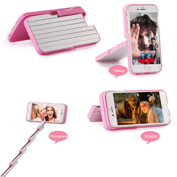 Selfie Stick Phone Case For IPhone 6/6s/6plus/6splus Bluetooth Camera - Outletorama