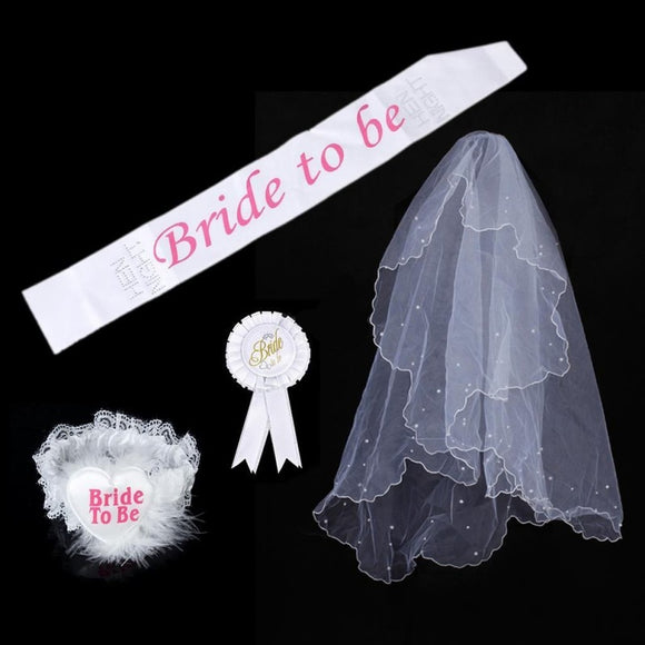 4 Pieces Bride To Be Set - Outletorama